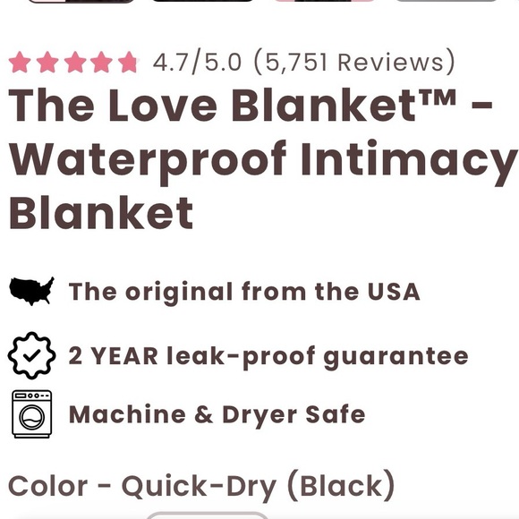 Waterproof blanket - Picture 2 of 2